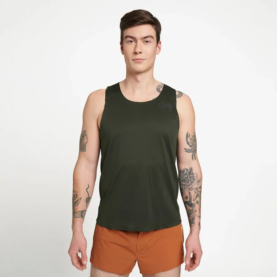 Fashion ciele athletics M RCDSinglet - Elite - Raven Raven - Dark Green