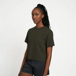 New ciele athletics W NTRTShirt - Raven Raven - Dark Green