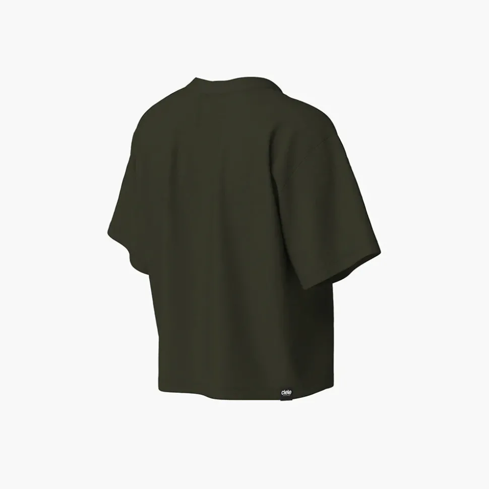 New ciele athletics W NTRTShirt - Raven Raven - Dark Green